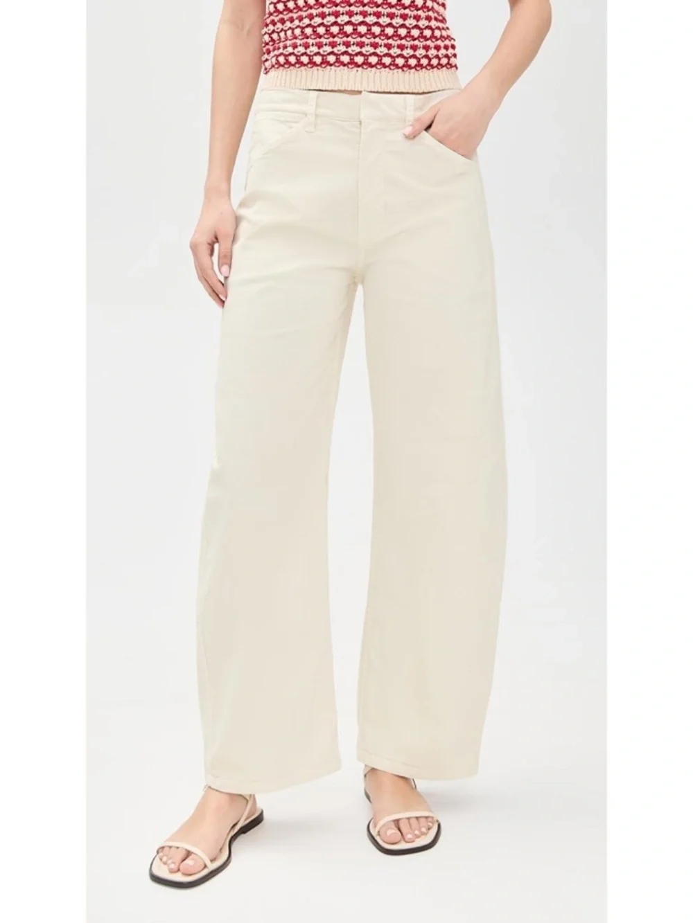 Nili Lotan Tribeca Barrel Pants - Picture 1 of 14